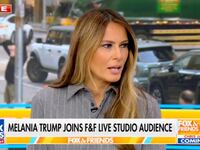 Melania Trump appears on the October 29, 2024 broadcast of Fox & Friends.