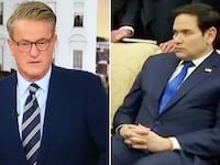 Joe Scarborough and Marco Rubio.