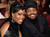 Regina King and Ian Alexander Jr.