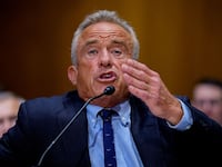 Health and Human Services Secretary Robert Kennedy Jr. testifies before the Senate Finance Committee at the Dirksen Senate Office Building on September 04, 2025 in Washington, DC.