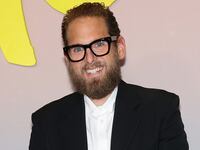 Jonah Hill attends the world premiere of Apple's "Outcome."