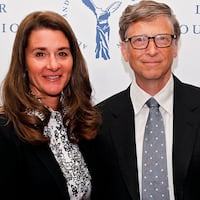 NEW YORK, NY - SEPTEMBER 20: Melinda Gates and Bill Gates of the Gates Foundation, winners of the Public Service Award, are seen during the The Lasker Awards 2013 on September 20, 2013 in New York City. (Photo by Brian Ach/Getty Images for The Lasker Foundation)