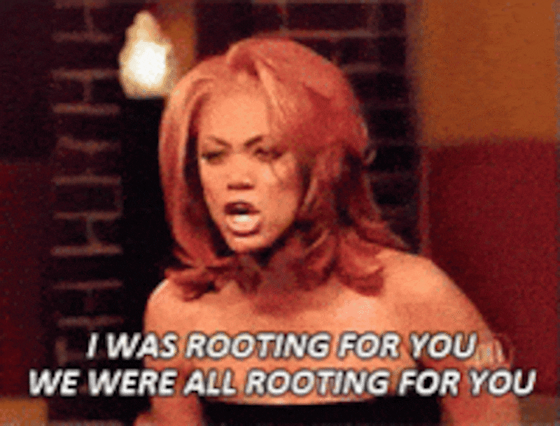 A gif of Tyra Banks