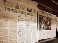Wall Street Journal newspapers.