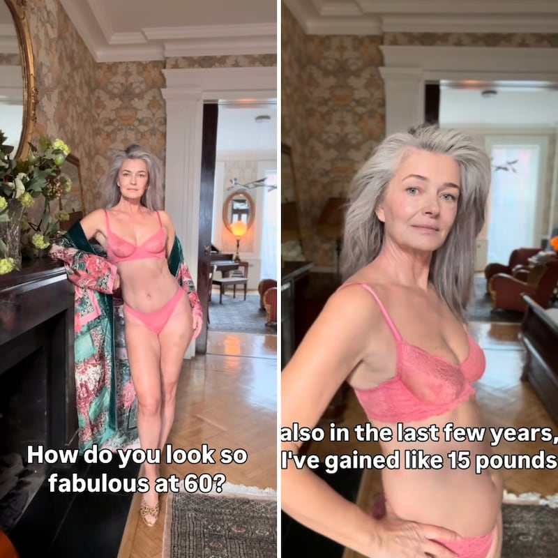 "Smoke and mirrors," the supermodel wrote in her caption.