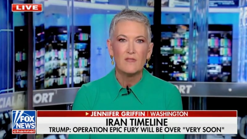 Fox News Chief National Security Correspondent Jennifer Griffin.