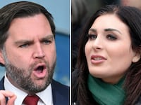 JD Vance and Laura Loomer