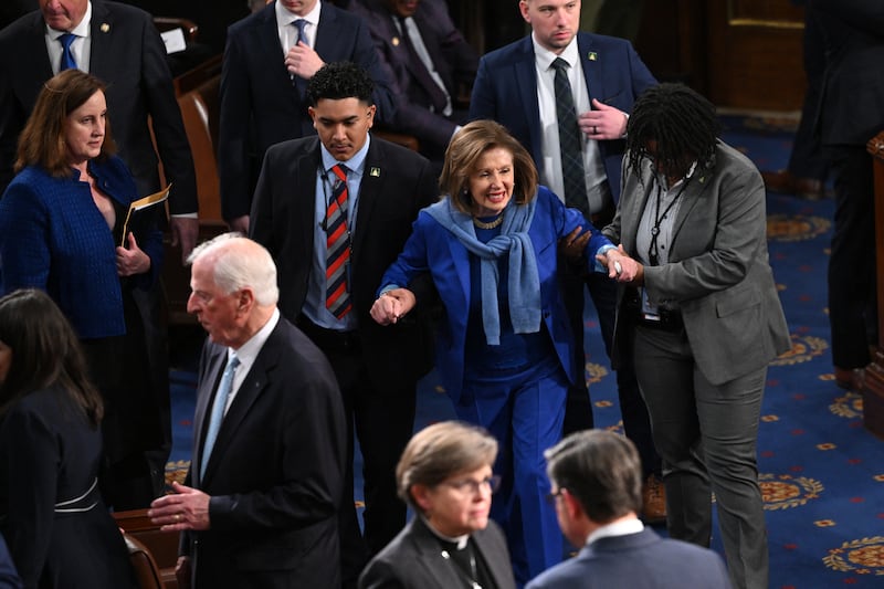 Nancy Pelosi.