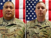 Chief Warrant Officer 3 Robert M. Marzan and Major Jeffrey R. O’Brien