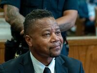 Cuba Gooding Jr. Arrives at NYS Supreme Court for sentencing on October 13, 2022 in New York City.