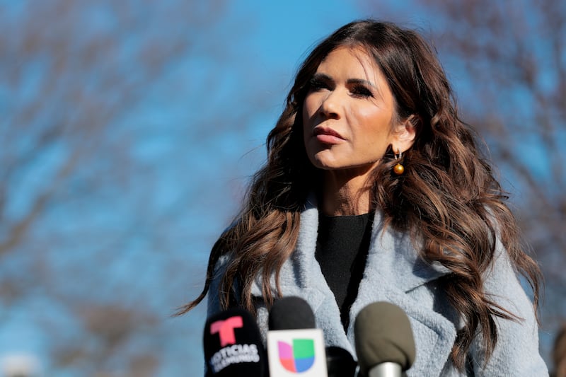 Noem is facing pressure to resign even from some Republican senators, after a widely criticized month of ICE operations in Minneapolis.