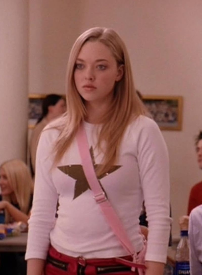 Amanda Seyfried in the 2004 hit comedy "Mean Girls".