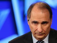 David Axelrod appears on television.