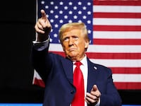 Trump at a rally
