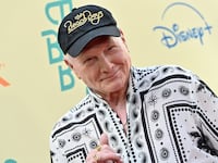 HOLLYWOOD, CALIFORNIA - MAY 21: Mike Love attends the World Premiere of Disney+ Documentary "The Beach Boys" at TCL Chinese Theatre on May 21, 2024 in Hollywood, California. (Photo by Axelle/Bauer-Griffin/FilmMagic)