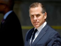 Hunter Biden, son of President Joe Biden, departs federal court in Wilmington, Delaware.