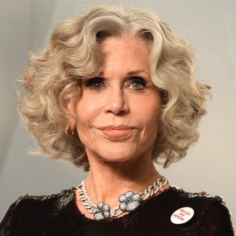 Jane Fonda at the 2026 Vanity Fair Oscars Party