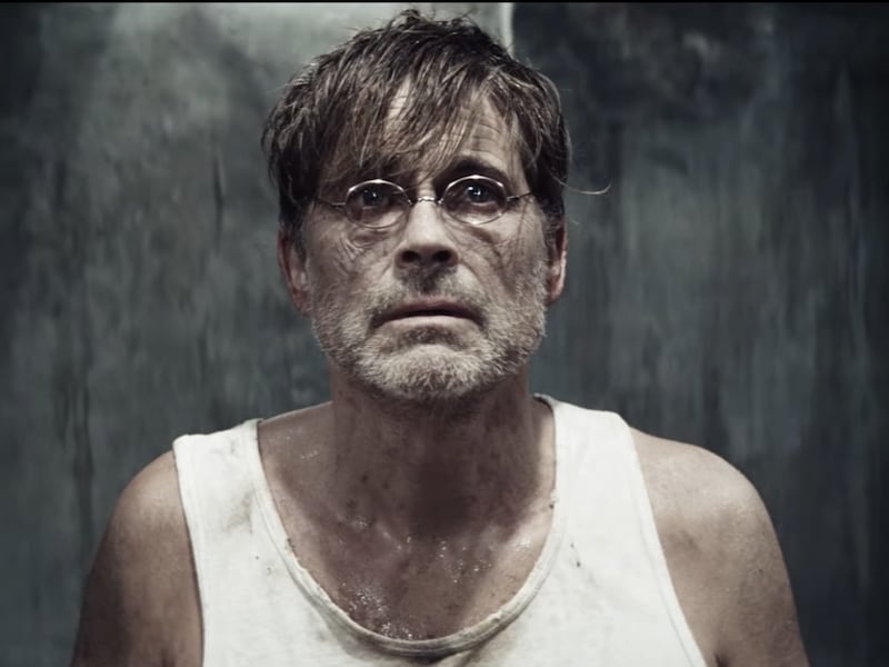 Rob Lowe stars in “Confession,” a movie that MAGA fanatic Ben Shapiro wrote.