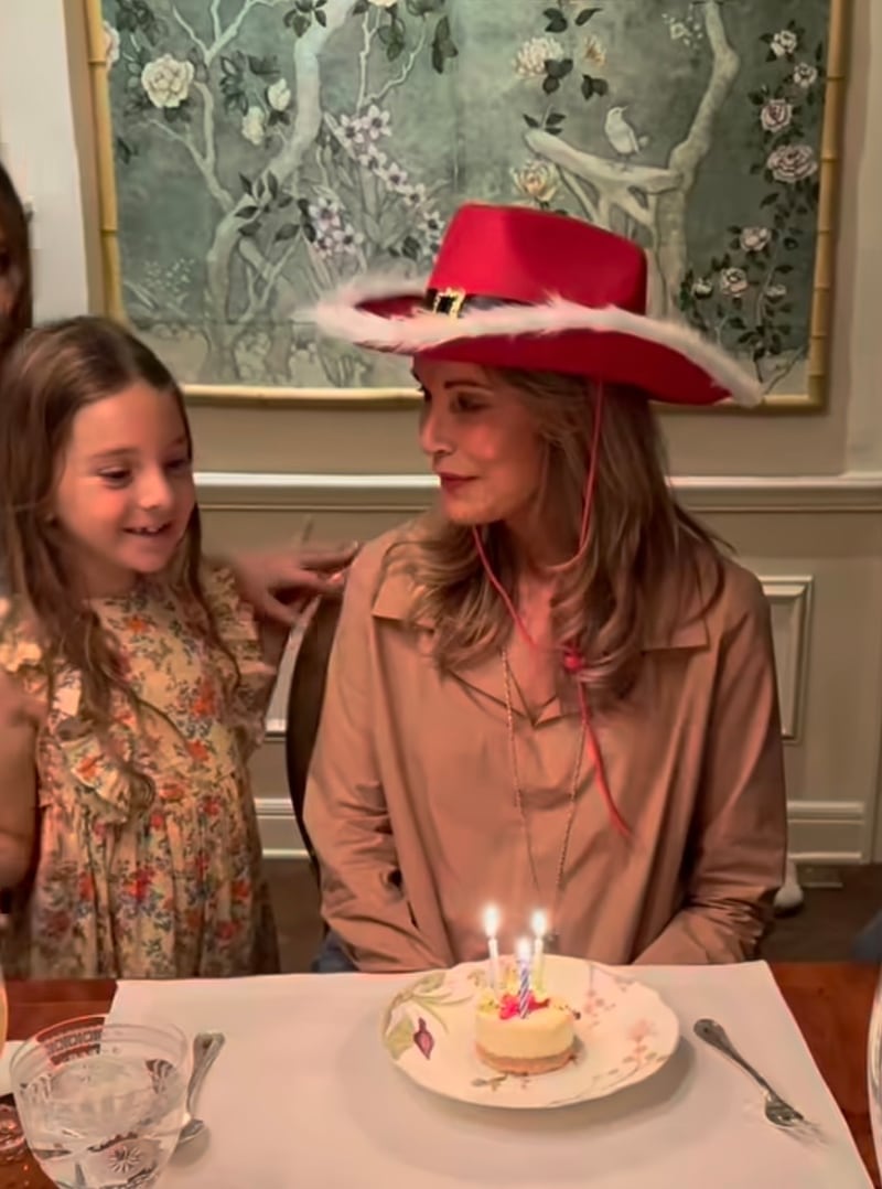"Charlie's Angels" actress Jaclyn Smith celebrated her 81st birthday alongside her granddaughters.