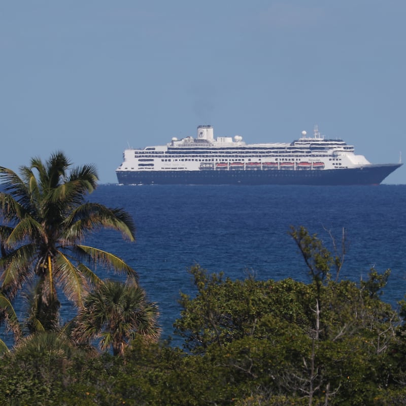 The Rotterdam cruise ship