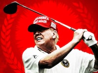 Donald Trump Golfing