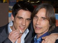 Ethan Browne and dad Jackson Browne during "Raising Helen" Los Angeles Premiere - Arrivals at El Capitan Theatre in Hollywood, California, United States. (Photo by Gregg DeGuire/WireImage)