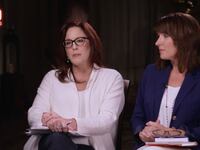 Moms for Liberty co-founders Tiffany Justice and Tina Descovich on “60 Minutes.”