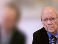 James Renner is arraigned via Zoom in Ingham County District Court on August 10, 2023 in Lansing, Michigan
