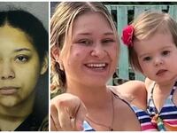 A booking photo of Alecia Owens, and a picture of Iris Alfera with her mother.