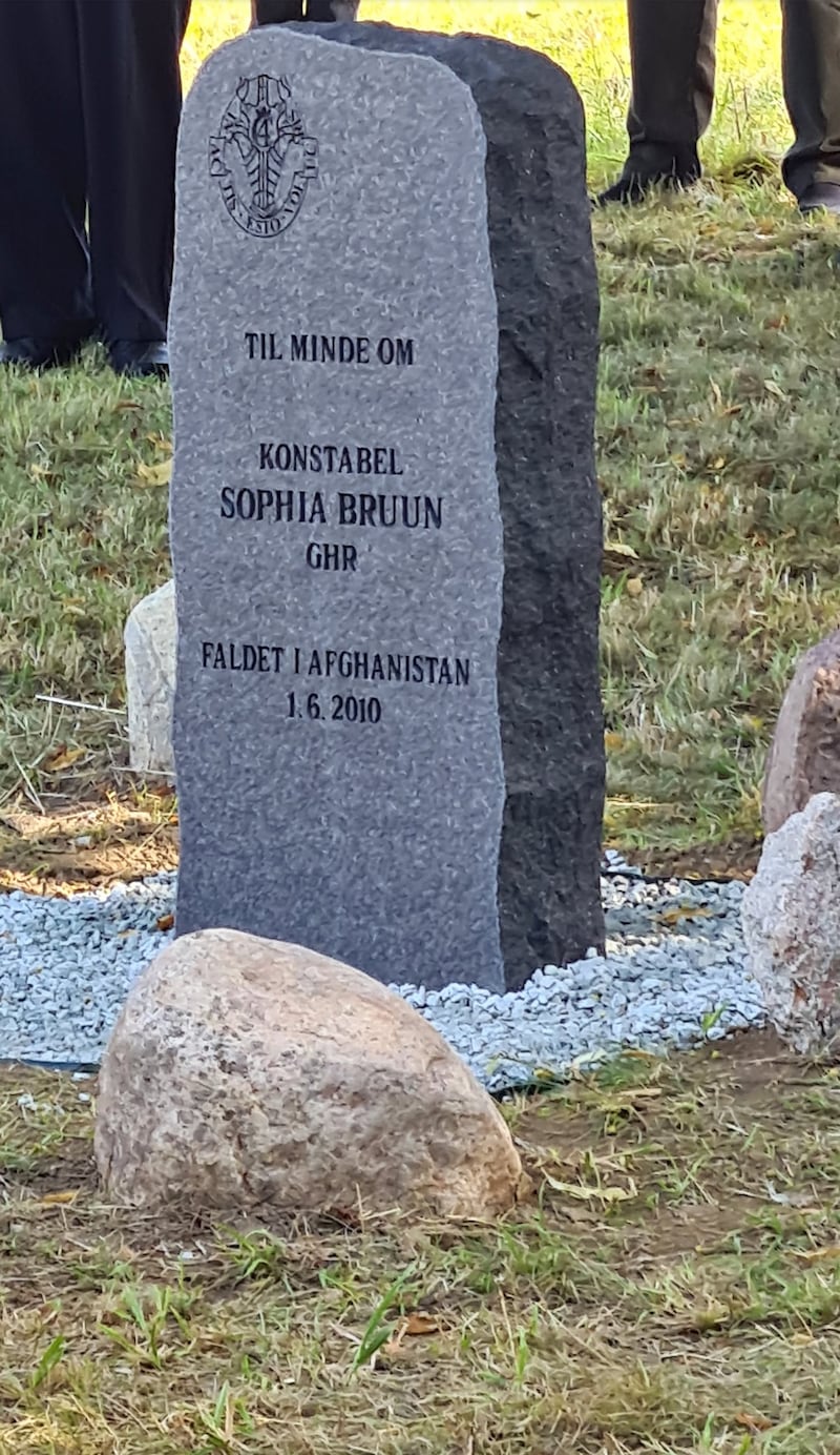 Sophia Bruun's grave