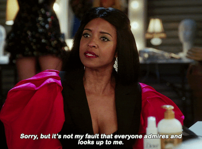 Gif of a scene from Girls5Eva