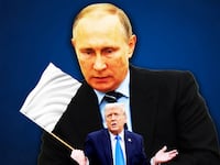 Vladimir Putin, Donald Trump illustration