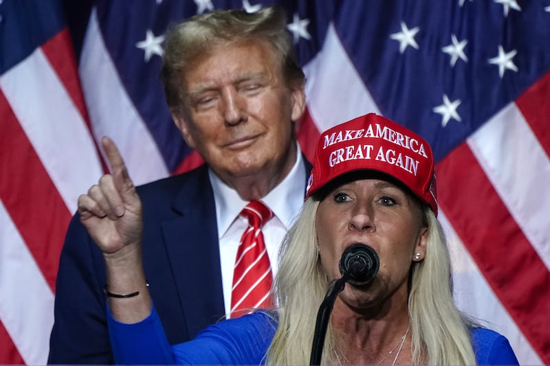 Republicans like Marjorie Taylor Greene disagreed with Trump's decision to bomb Iran.