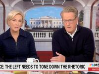 MSNBC host Joe Scarborough slammed Republican vice presidential candidate JD Vance’s remarks that Democrats need to “tone down” their rhetoric” as “gaslighting of the first order.”