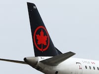 An Air Canada jet.
