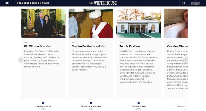 White House website