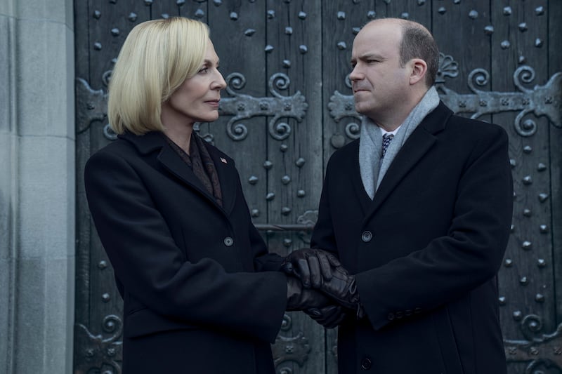 Allison Janney and Rory Kinnear