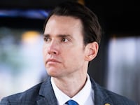 Rep. Kevin Kiley, R-Calif., leaves the Capitol Hill Club after a meeting of the House Republican Conference on Wednesday, September 18, 2024.