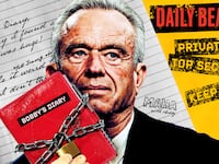 Robert F. Kennedy Jr. and his diary.