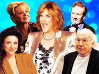 Carol Leifer, Julia Louis-Dreyfus, Larry David, Conan O'Brien and Jean Smart.