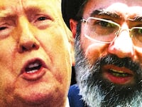 Donald Trump and Mojtaba Khamenei