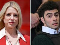 Pam Bondi and Luigi Mangione.
