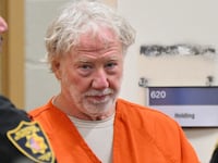 Director and actor Timothy Busfield arrives for a hearing in the Second District Judicial Court on January 20, 2026.