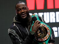 Deontay Wilder & Tyson Fury Press Conference - The Grand Garden Arena at MGM Grand, Las Vegas, United States.