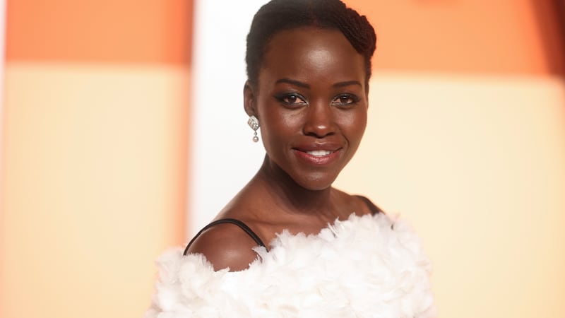 Lupita Nyong'o attends the 2025 Vanity Fair Oscar Party on March 02, 2025 in Beverly Hills, California.