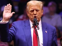 CNN cut away from the Trump rally at Madison Square Gardens to report that the former president was telling lies.