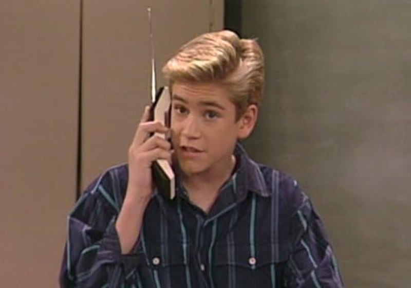 Mark-Paul Gosselaar played Zachary "Zack" Morris in "Saved by the Bell" from 1989 to 1993.