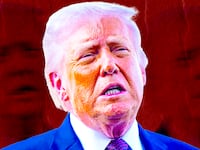 Donald Trump photo illustration