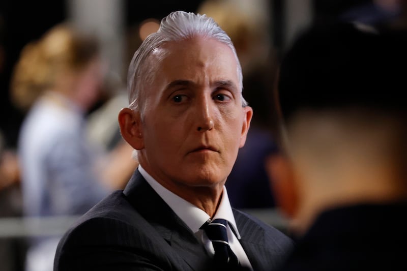 NEW YORK, NEW YORK - MAY 20: Former Rep. Trey Gowdy (R-SC) attends former U.S. President Donald Trump's hush money trial at Manhattan Criminal Court on May 20, 2024 in New York City. Michael Cohen, Trump's former attorney, took the stand again today to finish his cross examination by the defense in the former president's hush money trial. Cohen is the prosecution's final witness in the trial and are expected to rest their case this week. Cohen's $130,000 payment to Stormy Daniels is tied to Trump's 34 felony counts of falsifying business records in the first of his criminal cases to go to trial. (Photo by Michael M. Santiago/Getty Images)