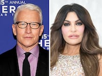 Anderson Cooper and Kimberly Guilfoyle.